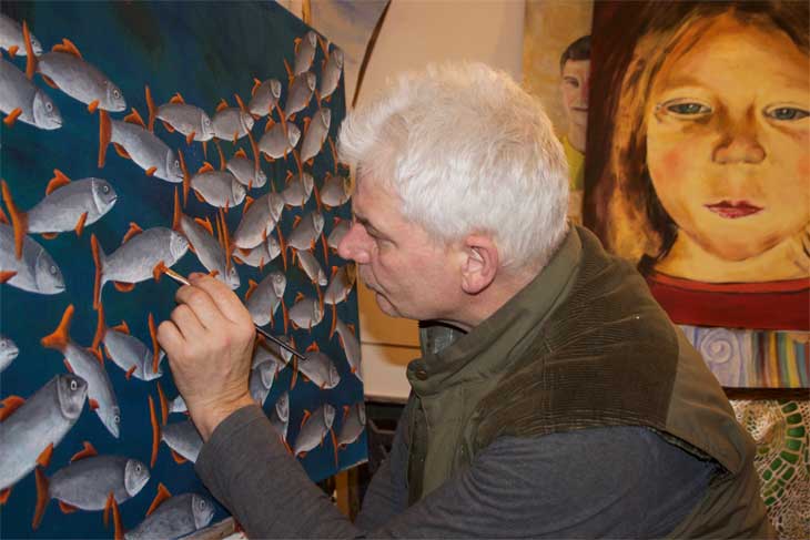 Steenweg ein Maler aus Schöneiche bei Berlin